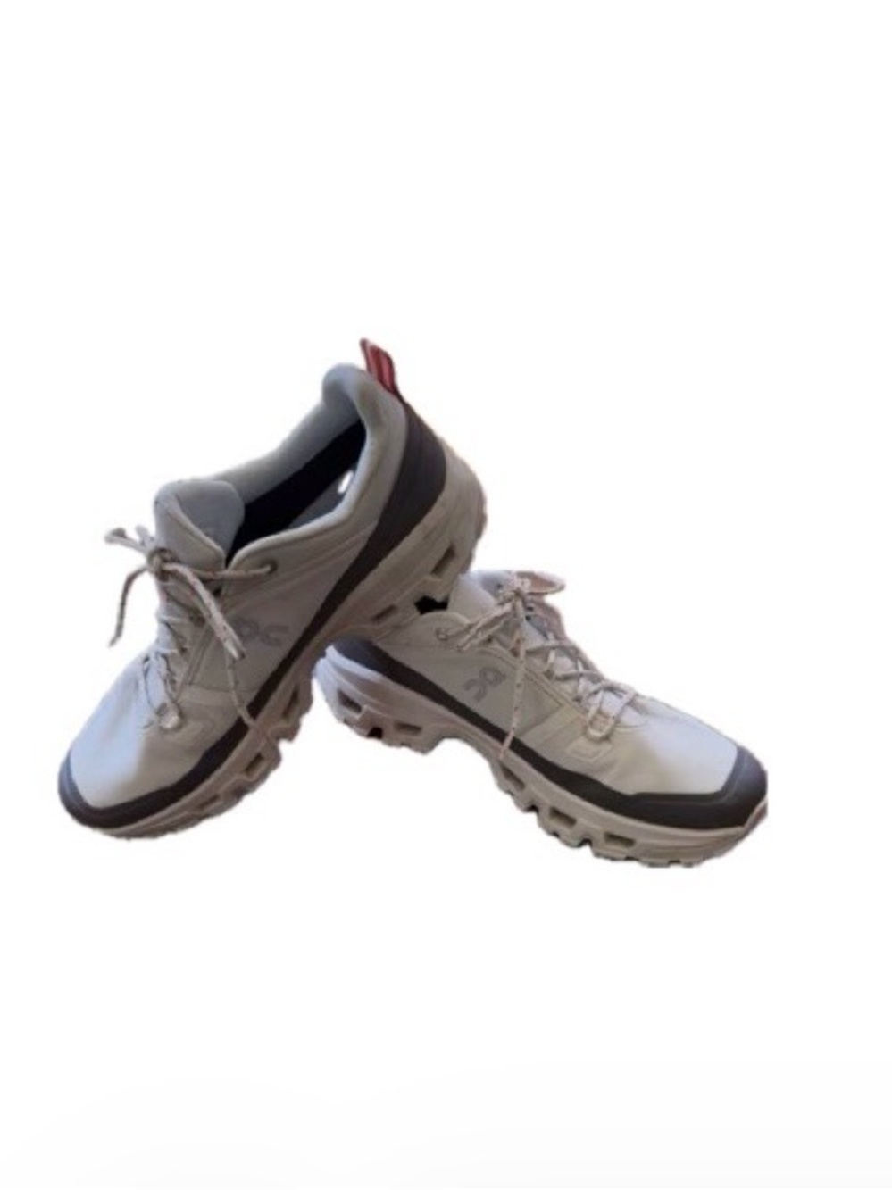 On Cloud Cloudrock Low Waterp Light Gray Men's Trail Sneakers